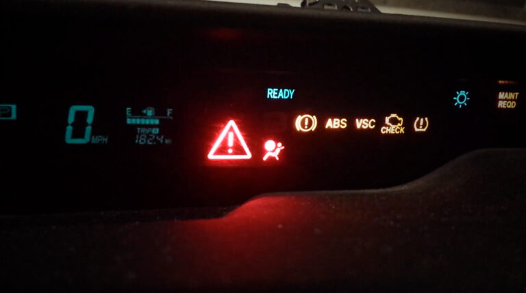Hybrid Mechanics Blog - Car dashboard warning lights and symbols illuminated